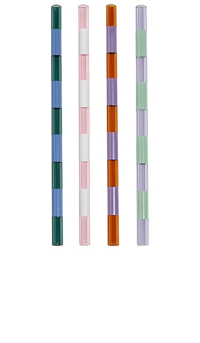 Fazeek Strohhalme Striped Straws In N,a