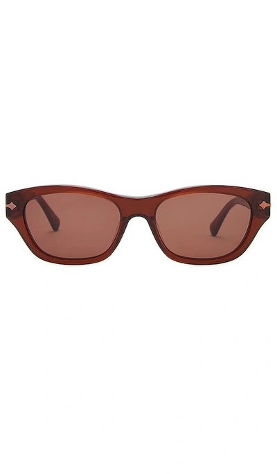 Epokhe Sonnenbrille In Maple Polished & Brown