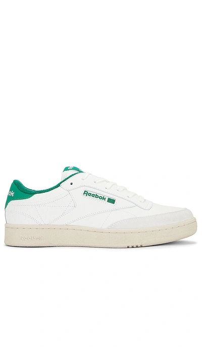 Reebok Sneakers In White & Green