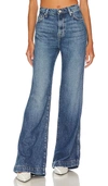 7 For All Mankind Mankind Mid-rise Straight Jeans In Blue