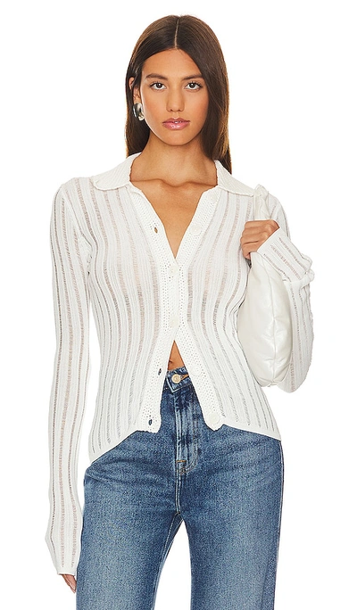 L'academie Cardigan Olivie In Ivory