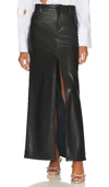 ALICE AND OLIVIA RYE FAUX LEATHER SKIRT
