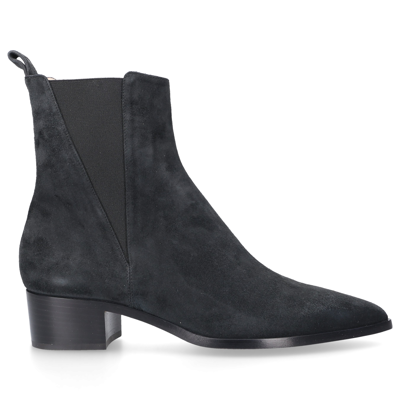 Pomme D'or Chelsea Boots 5183  Suede In Black