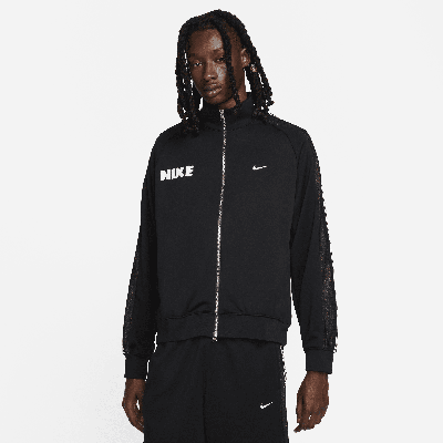 Nike Men's Lightweight Full-zip Basketball Jacket In Black