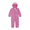 Nike Essentials Hooded Coverall Baby Coverall In Pink