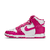 Nike Women's Dunk High Shoes In White