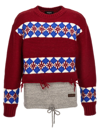 DSQUARED2 DSQUARED2 DISTRESSED KNITTED JUMPER
