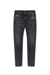 DIESEL DIESEL DISTRESSED SLIM CUT JEANS