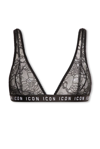 DSQUARED2 DSQUARED2 LOGO DETAILED LACE BRA