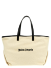 PALM ANGELS PALM ANGELS LOGO EMBROIDERED TOTE BAG
