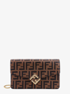 Fendi Ff Diamonds In Brown