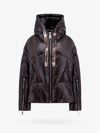 Khrisjoy Iconic Hooded Puffer Jacket In Brown