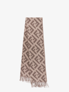 Fendi Scarf In Beige