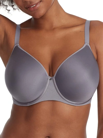 Chantelle Comfort Chic Side Smoothing T-shirt Bra In Smoke Grey