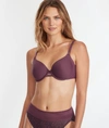 Warner's No Side Effects T-shirt Bra In Vino