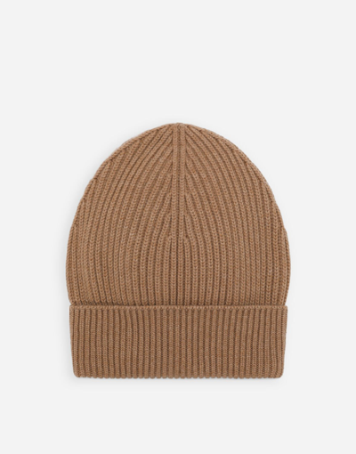 Dolce & Gabbana Wool And Cashmere Hat In Brown
