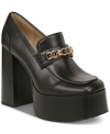 Sam Edelman Rowe Platform Loafer In Black Leather