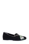 J. Reneé New Year Embroidered Loafer In Black
