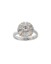 MIKIMOTO MIKIMOTO PLATINUM 1.45 CT. TW. DIAMOND BALLERINA RING (AUTHENTIC PRE-OWNED)