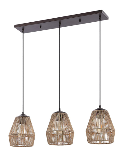 JONATHAN Y JONATHAN Y IBIZA 3-LIGHT LED PENDANT