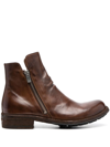 Officine Creative Stiefel Mit Runder Kappe In Brown