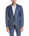 Canali 2pc Wool Suit In Blue