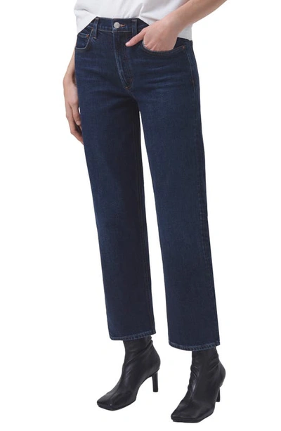 Agolde Kye Ankle Straight Leg Jeans In Song