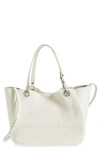 Rag & Bone Mini Revival Summer Tote In Antique White