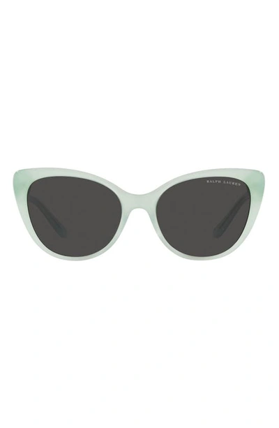 Ralph Lauren 56mm Cat Eye Sunglasses In Grey