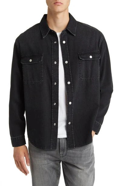 Frame Denim Shirt In Black