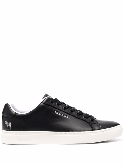 PS BY PAUL SMITH REX LEATHER SNEAKERS