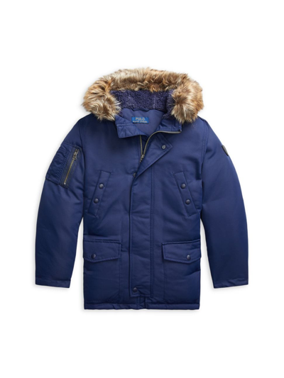 Polo Ralph Lauren Little Boy's & Boy's Down Parka In Newport Navy