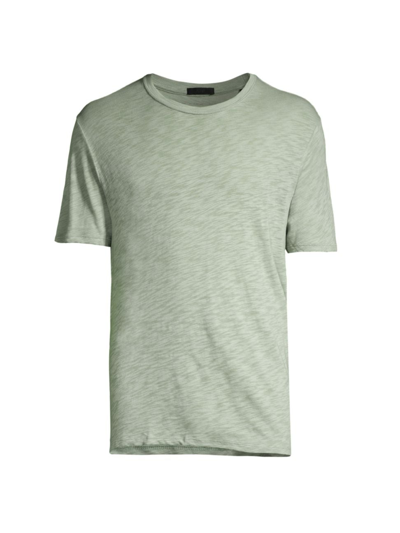 Atm Anthony Thomas Melillo Men's Slub Cotton Crewneck Tee In Surf Green