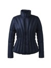 Mackage Lany Light-down Vertical Quilted Puffer Jacket In Navy