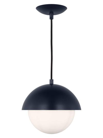 Chapman & Myers Hyde Pendant In Navy