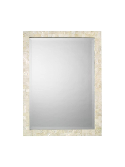 Jamie Young Co. Rectangle Mother-of-pearl Mirror In Mother Of Pearl