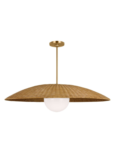 Chapman & Myers Mari Pendant In Burnished Brass