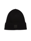 Moose Knuckles Mariner Toque Merino Wool Hat In Black