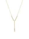 ADRIANA ORSINI WOMEN'S 18K GOLD-PLATED & CUBIC ZIRCONIA Y-NECKLACE