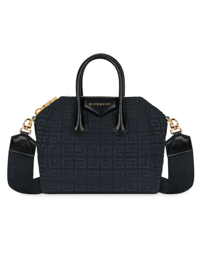 Givenchy Mini Antigona Monogram Top-handle Bag In Black