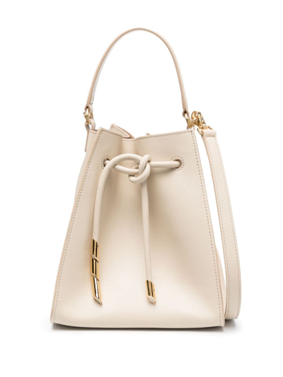 Lanvin Rope-detail Tote Bag In Beige