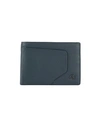 Piquadro Man Wallet Blue Size - Bovine Leather