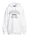 Dsquared2 Man Sweatshirt White Size M Cotton, Elastane In White