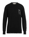 Maison Flaneur Maison Flâneur Man Sweater Black Size 38 Cashmere