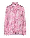 Cavalli Class Woman Shirt Pink Size S Viscose