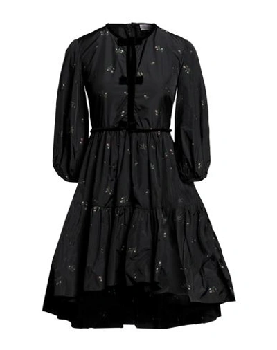 Red Valentino Woman Mini Dress Black Size 6 Polyester, Cotton
