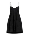 Bohelle Woman Mini Dress Black Size 10 Cotton, Polyamide
