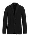 Officina 36 Man Suit Jacket Black Size Xl Acrylic, Wool