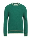 White Over Man Sweater Green Size L Mohair Wool, Polyamide, Merino Wool