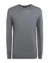 Siviglia Man Sweater Grey Size Xl Wool, Acrylic
